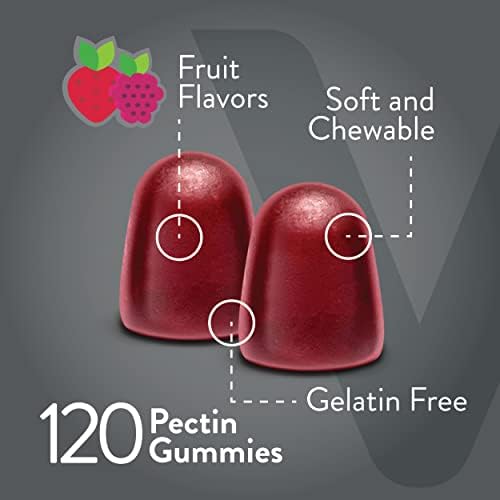 Gomitas de Fibra Prebiótica Viteey para Adultos, 5g - Suplemento Digestivo Sin Azúcar, Vegano y Sin Gluten - 120 Unidades - imagen 3