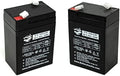 Paquete de 2 Baterías Selladas de Plomo Ácido 6V 4.5AH UB645 ELB-0604 para Señal de Salida y Luz de Emergencia SLA0905 AH 4.0 AMP Hora 120255 - imagen 1