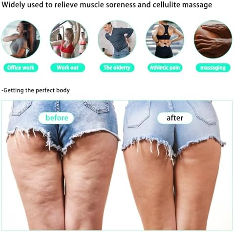 AICNLY Juego de 4 Herramientas de Maderoterapia para Moldeo Corporal, Masajeador Linfático y Anticelulitis, Rodillo de Madera y Set de Escultura - imagen 4