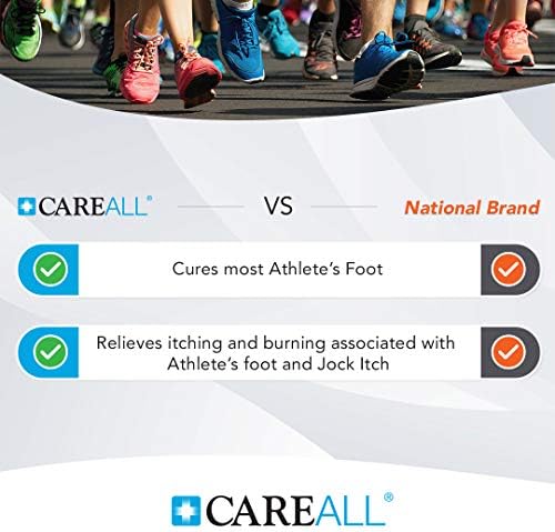 Crema Antifúngica CareAll Clotrimazol 1% USP 1.0 oz. (Paquete de 24), Alivia Pie de Atleta, Picazón y Tiña, Soothe y Alivia Ardor y Grietas - imagen 3