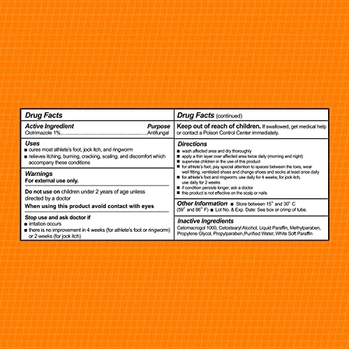 Crema Antifúngica CareAll Clotrimazol 1% USP 1.0 oz. (Paquete de 24), Alivia Pie de Atleta, Picazón y Tiña, Soothe y Alivia Ardor y Grietas - imagen 6