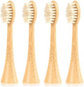 Cabezas de cepillo de dientes PONPACE compatibles con Philips Sonicare, mango de bambú ecológico con cerdas de caballo natural, ultra suaves y de - imagen 1