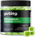 Suplemento de Potasio Yutiny 500mg 3 en 1 Gummies, Masticables con Citrato de Potasio, Cloruro y Gluconato, Mezcla de Alta Potencia, 60 Unidades - imagen 1