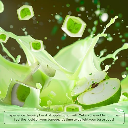 Suplemento de Potasio Yutiny 500mg 3 en 1 Gummies, Masticables con Citrato de Potasio, Cloruro y Gluconato, Mezcla de Alta Potencia, 60 Unidades - imagen 4