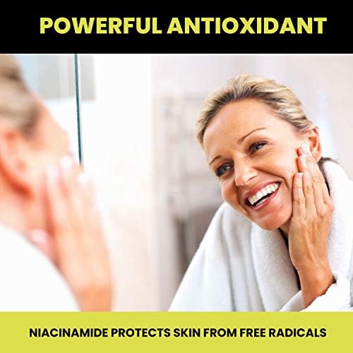 Suplemento de Niacinamida SOLDERM 500mg | Tabletas Vegetarianas y Sin Gluten | Promueve una Piel Saludable | 120 Cápsulas - imagen 5