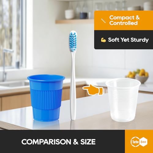 Turbo Bee Paquete de 600 Vasos Plásticos de 3 oz para Baño, Vasos Desechables a Prueba de Fugas para Enjuague Bucal, Ideal para Baños de Invitados - imagen 6