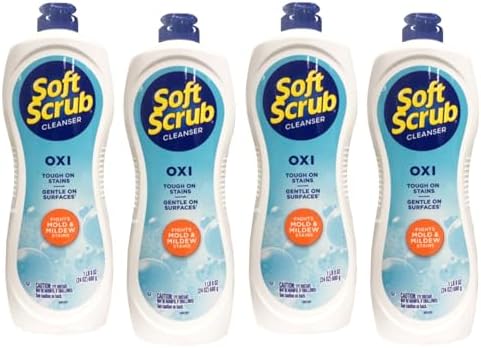 Paquete de 4 limpiadores Oxi Soft Scrub de 24 onzas - imagen 1