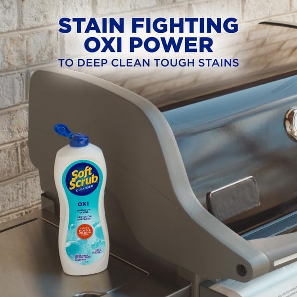 Paquete de 4 limpiadores Oxi Soft Scrub de 24 onzas - imagen 5
