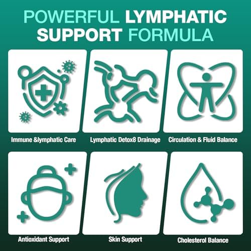 Suplementos de Drenaje Linfático y Limpieza Hepática RiRywony – Cápsulas Herbales Naturales con Equinácea, Apoya el Sistema Linfático, Balance de - imagen 5
