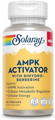 Suplemento Dietético SOLARAY AMPK Activator con Dihidroberberina, 60 Cápsulas - imagen 1