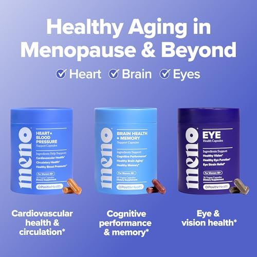 Cápsulas O Positiv MENO para Corazón y Presión Arterial – Soporte Diario para Circulación Saludable, Manejo del Estrés y Presión Arterial – con - imagen 5