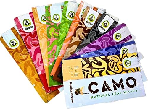Packs de Variedad de Envolturas Naturales CAMO Wraps con 16 Sabores y Sticker Oficial de Conos Camo - imagen 1