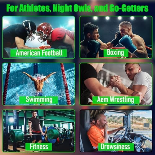 Sales de Aroma para Atletas, Tarro Portátil de Sales Aromáticas para Gimnasio, Levantamiento de Pesas y Entrenamiento, Apoyo Rápido para Enfoque - imagen 2