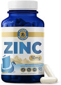 Cápsulas de Zinc Picolinato Vykee Nutrition 50 mg - Apoya la Salud del Cabello, Piel y Ojos, Función Muscular e Inmunológica - Veganas, Sin OGM, Sin - imagen 1