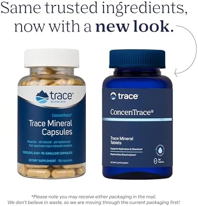 Minerales traza ConcenTrace de Trace Minerals, 90 cápsulas - imagen 3