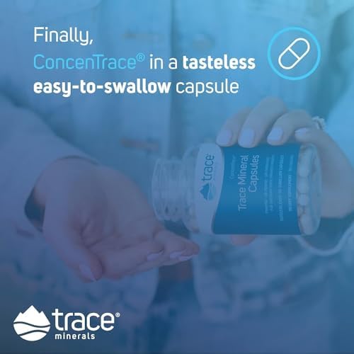 Minerales traza ConcenTrace de Trace Minerals, 90 cápsulas - imagen 5
