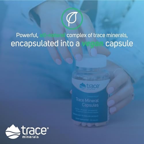 Minerales traza ConcenTrace de Trace Minerals, 90 cápsulas - imagen 7