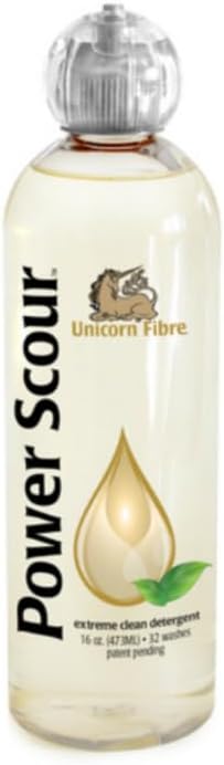 Jabón Limpiador Profundo Unicorn Power 16oz para Todos los Tipos de Fibras - Lana, Piel de Oveja, Fleece, Cachemira, Mohair, Alpaca, Algodón y - imagen 1