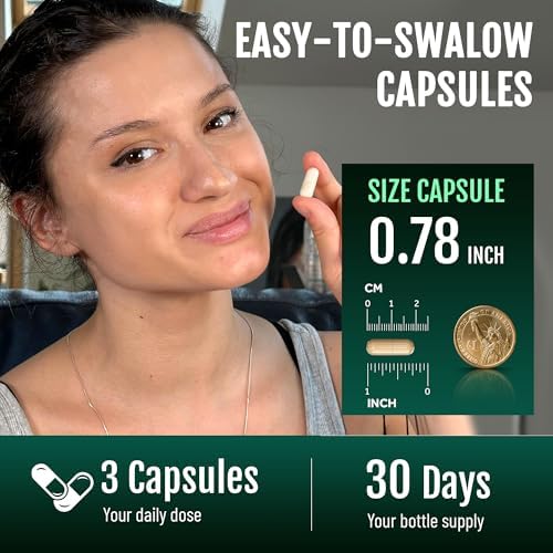 Suplemento Natural para Dormir NACLEA Sin Melatonina - No Adictivo - GABA, L-Teanina, Hongo Reishi, Apigenina, Magnesio Glicinato, 5-HTP - 90 - imagen 6