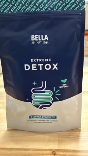 Té Detox Extremo Bella All Natural - 30 Bolsitas para Uso Diario con Hierbas Naturales, 3.17 Onzas - imagen 3