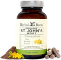 Cápsulas Orgánicas de Hierba de San Juan Herbal Roots | 450 mg por Porción | Sin Aglutinantes ni Rellenos No GMO | 60 Cápsulas Veganas - imagen 1