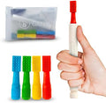 Gafly Therapens - Herramientas de Terapia Oral para Estimular el Habla y la Alimentación, Kit con 4 Puntas y Bolsa de Almacenamiento - imagen 1