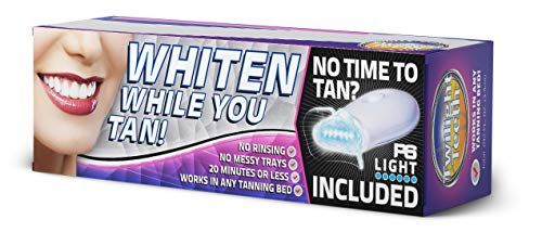 Kit de Blanqueamiento Dental Twilight | Incluye Gel Blanqueador, Boquilla para Uso en Camas de Bronceado y Luz UV Potente para Blanqueo en Casa | - imagen 2