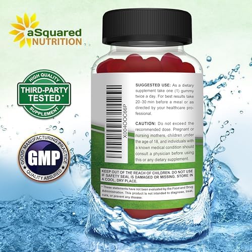 Gomitas de Azafrán aSquared Nutrition - Suplemento de Extracto de Azafrán - Alternativa Natural a Cápsulas, Pastillas, Polvo y Té - imagen 7