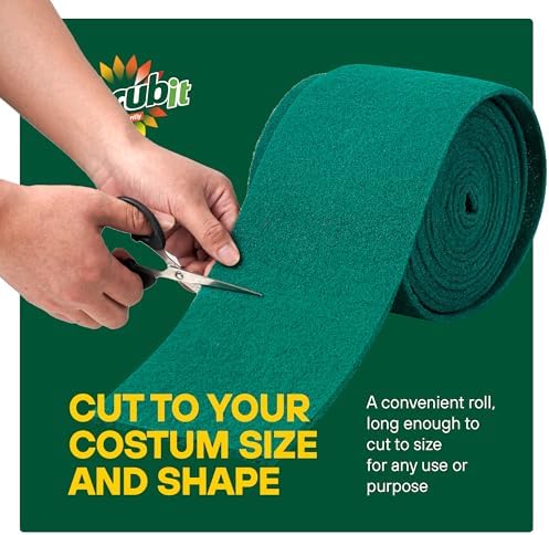 Rollo de Estropajos SCRUBIT - 19 FT de Estropajos Verdes para Lavado de Platos - No Rayan, Abrasivos y Resistentes para Cocina, Ollas, Sartenes, - imagen 2