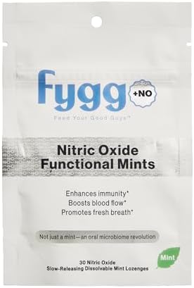 Mentas Funcionales fygg NOX – Mentas de Aliento Sin Azúcar con Xilitol, Prebióticos y Mezcla Botánica – Paquete de 30 Unidades - imagen 1