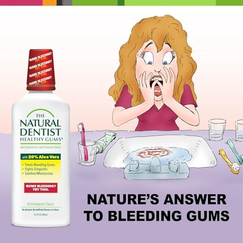 Enjuague Bucal Healthy Gums de Menta 16 oz (Paquete Múltiple) - imagen 2