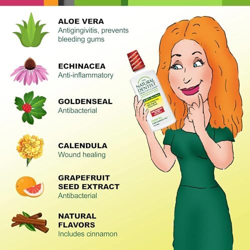 Enjuague Bucal Healthy Gums de Menta 16 oz (Paquete Múltiple) - imagen 4