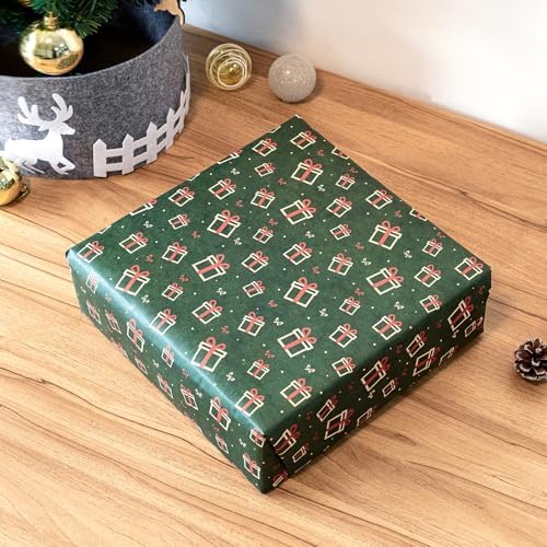 Cajas de Regalo Grandes Mefleet 12x12x4 Pulgadas con Tapa, Paquete de 10, Cajas Cuadradas para Ropa, Bufandas, Regalos de Navidad y Cumpleaños, Color - imagen 4