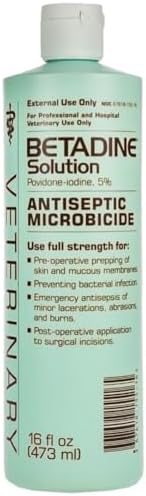 Solución Betadine 5%, 16 Fl Oz (Paquete de 1) - imagen 1