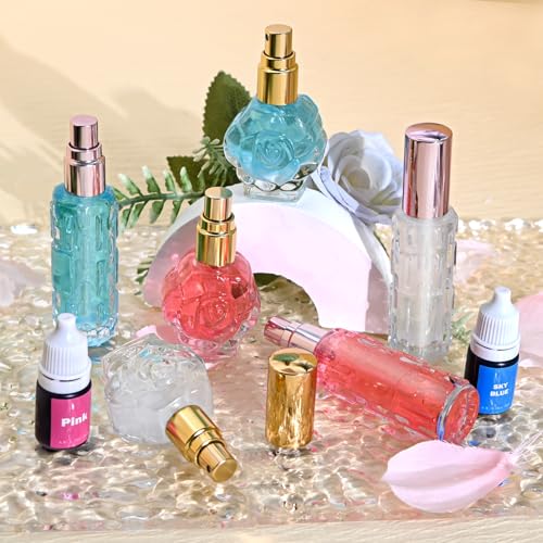 Kit de Fabricación de Perfume JUYRLE - 37 Piezas DIY para Mujeres, Crea Tu Propio Aroma con Aceites Esenciales, Set de Frascos y Fragancias, Regalos - imagen 5