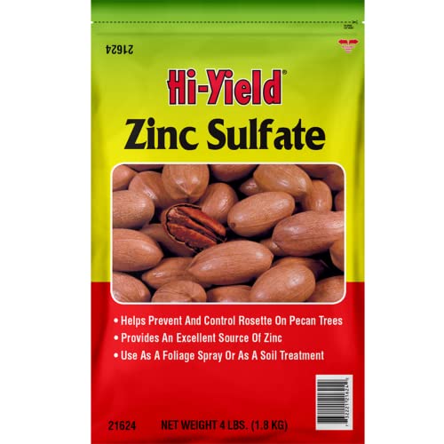 Hi-Yield (21624) Sulfato de Zinc (4 lbs.) - Fertilizante para Plantas y Jardines - imagen 1