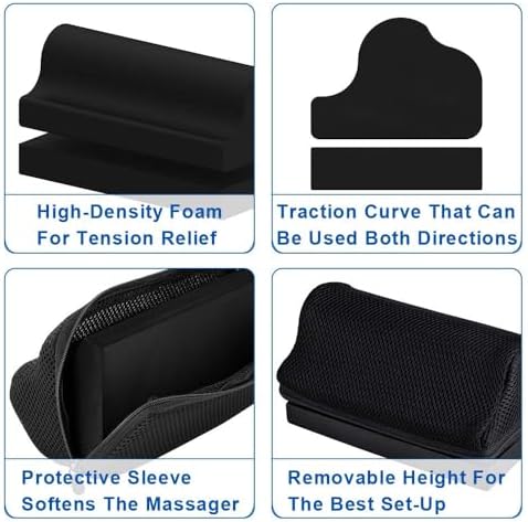 Funda Cervical StrongTek – Bloque ortopédico de espuma firme para restaurar la curva del cuello, corregir postura y aliviar dolores de cabeza en casa - imagen 6