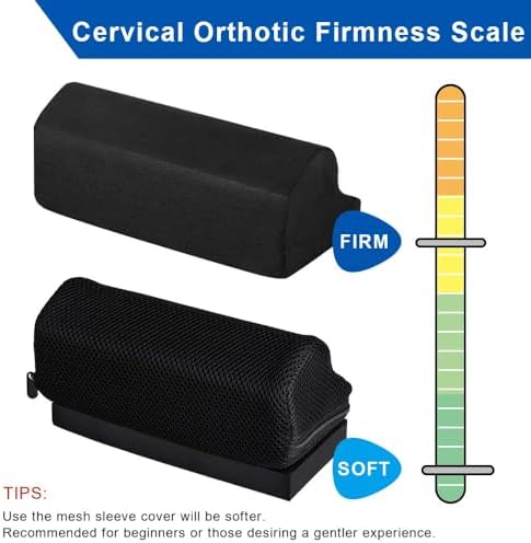 Funda Cervical StrongTek – Bloque ortopédico de espuma firme para restaurar la curva del cuello, corregir postura y aliviar dolores de cabeza en casa - imagen 7