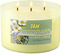 Vela Aromática de Eucalipto, Jazmín y Lavanda | Vela de Soja Grande de 3 Mechas 15.8oz | Relajante Vela de Spa para Aromaterapia | Regalo para - imagen 1