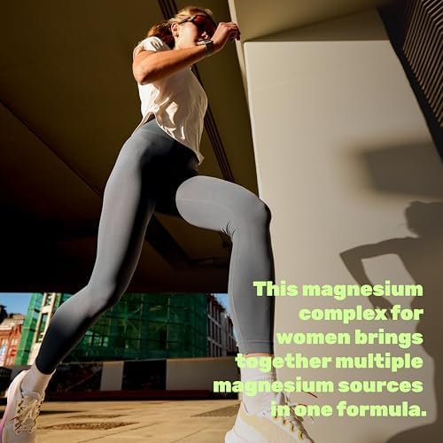 Complejo de Magnesio 12 en 1 para Mujeres 1,000 mg, 240 Cápsulas Vegetarianas | Magnesio Glicinato, Citrato, Malato, Taurato, Orotato, Óxido y Más | - imagen 4