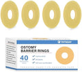 Anillo Barrera Ostomía TNTNDAY 40PCS, Anillos Adaptables de 2mm para Bolsa de Ostomía, Suministros para Colostomía, Ileostomía y Urostomía, Sellos - imagen 1