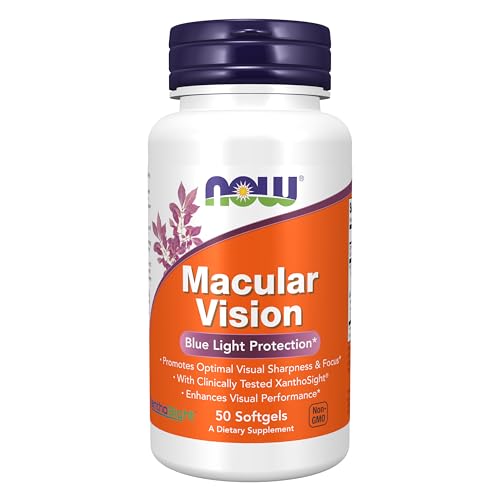 Suplementos NOW Foods, Gelatina Blanda para Visión Macular, Salud Ocular, Soporte Visual, 50 Gelatinas Blandas - imagen 3
