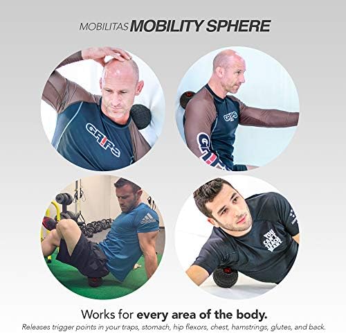 Mobilitas Sphere de Movilidad - Pelota de Masaje Grande de 5 Pulgadas, Herramienta de Liberación Miofascial y Psoas - Rodillo de Espuma para - imagen 3