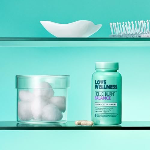 Love Wellness Hello Burn Balance | Acelerador del Metabolismo para Mujeres | Apoya Energía, Control de Antojos y Tiroides con Selenio y Té Verde | 60 - imagen 5