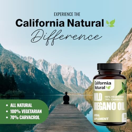 Cápsulas Blandas Vegetarianas de Aceite de Orégano Silvestre - California Natural - Apoyo al Sistema Inmunológico y Digestivo - 90 Controles - imagen 8
