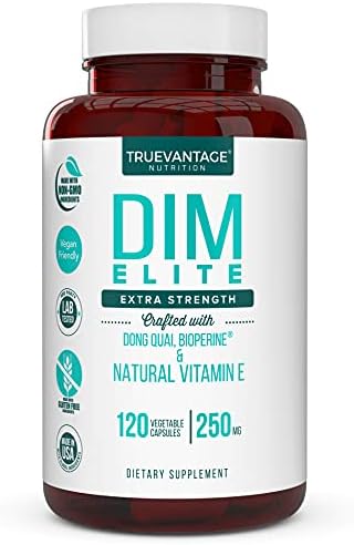Suplemento DIM 250mg (Diindolilmetano) con Dong Quai, Vitamina E Natural y BioPerine - Alivio para la Menopausia y Acné Hormonal - Soporte Hormonal - imagen 1