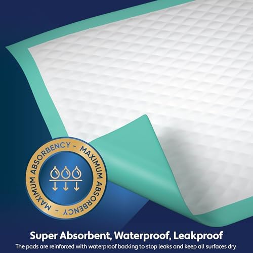 Paquete de 25 Almohadillas Desechables para Cama 36 x 36 Pulgadas, Súper Absorbentes, Extra Grandes, Incontinencia, Chux Médicos de Alta Capacidad, - imagen 4