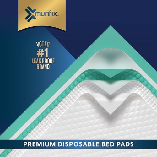 Paquete de 25 Almohadillas Desechables para Cama 36 x 36 Pulgadas, Súper Absorbentes, Extra Grandes, Incontinencia, Chux Médicos de Alta Capacidad, - imagen 5