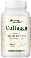 Píldoras de Colágeno Hidrolizado Great Lakes Wellness – Apoya Cabello, Piel, Uñas, Articulaciones y Digestión – No GMO, Keto, Kosher, Colágeno - imagen 1