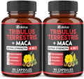 Zolotus 2 Paquetes de Tribulus Terrestris con Raíz de Maca, Raíz de Ashwagandha y Ginseng Panax - Suministro para 6 Meses - imagen 1
